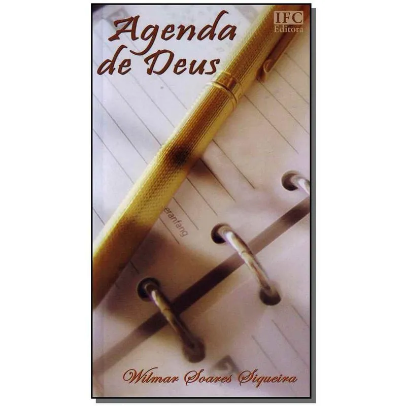 Livro - Agenda De Deus