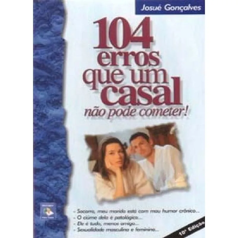 Usado - 104 Erros Que Um Casal Não Pode Cometer !