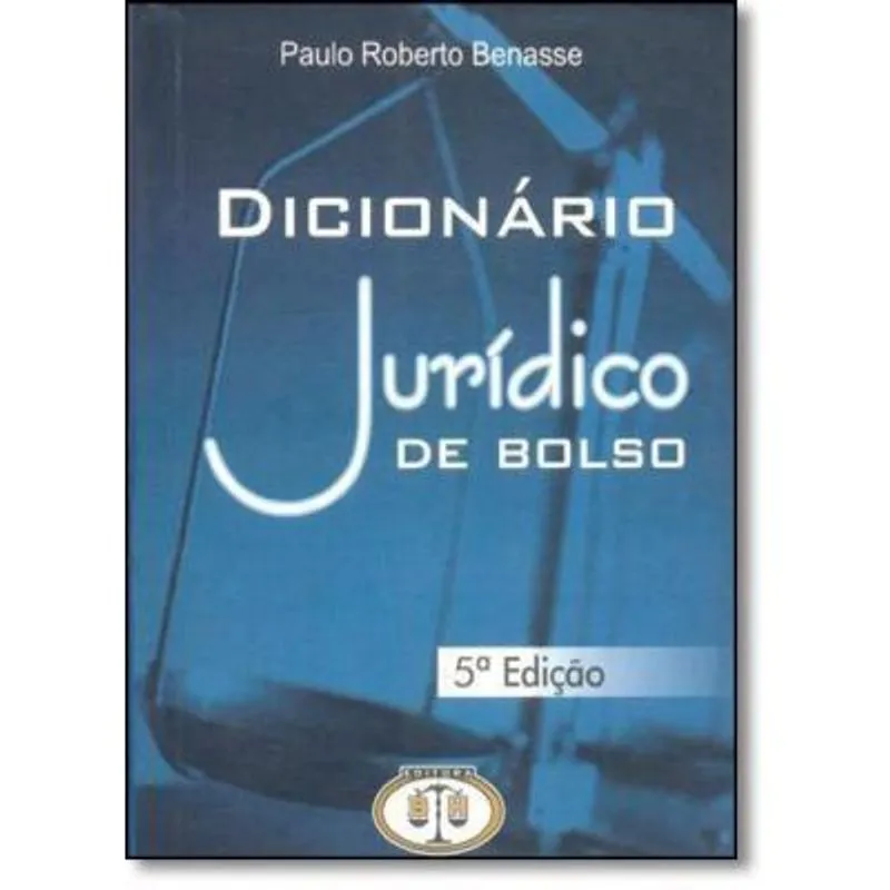 Dicionário Jurídico de Bolso