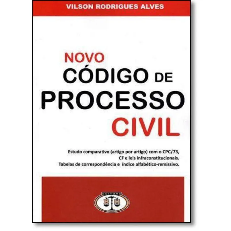 Novo Código de Processo Civil