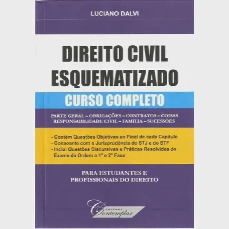 Direito civil esquematizado - curso completo