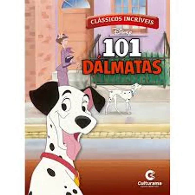 Livro Ler e Colorir 101 Dalmatas