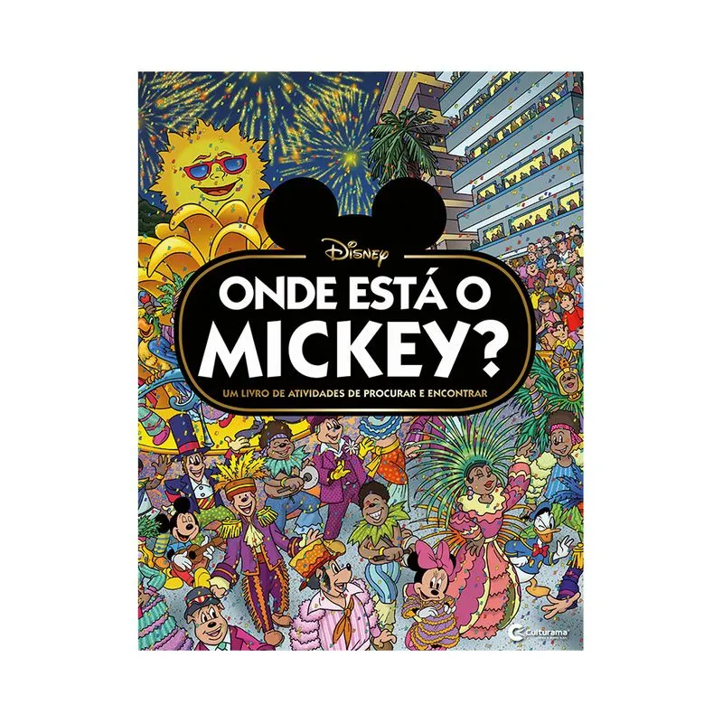 Livro Infantil Culturama Onde está o Mickey