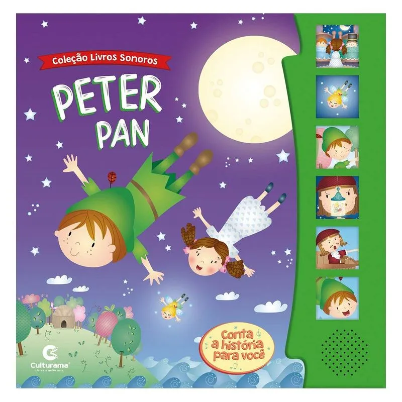 Livro Sonoro - Peter Pan - Culturama