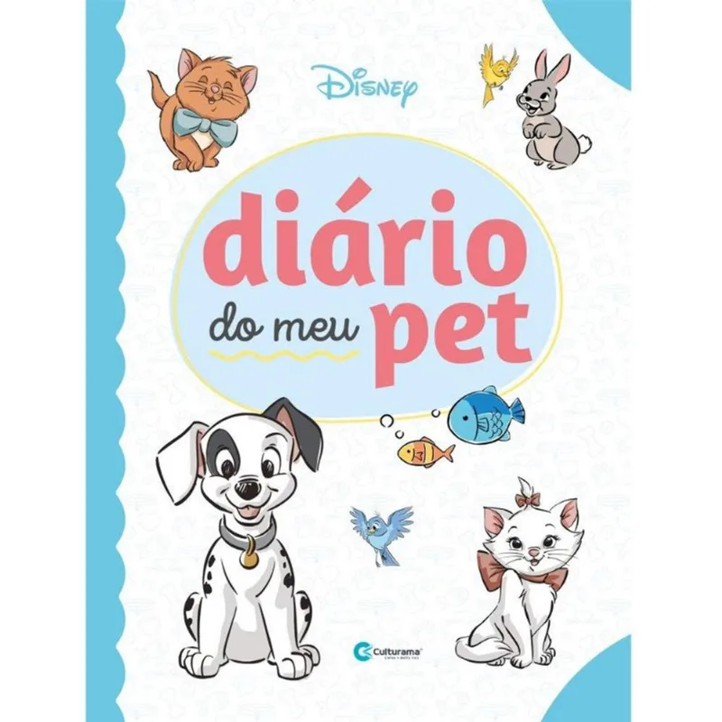 Diario do meu pet - disney