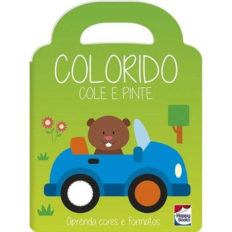 Colorido - Cole e Pinte: Verde