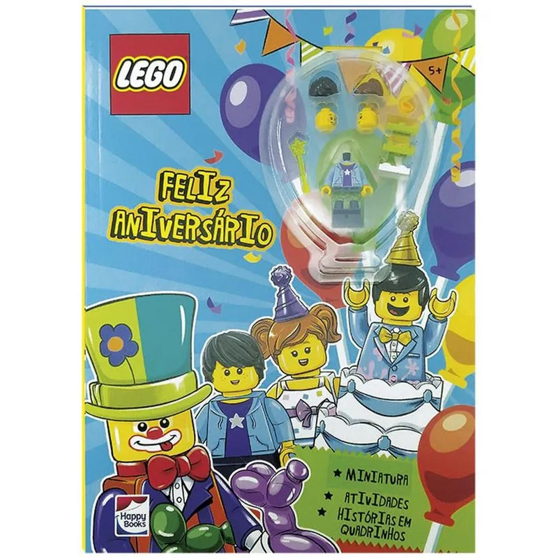 Livro - LEGO: Feliz Aniversário
