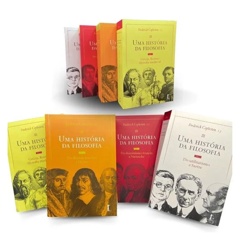 KIT FREDERICK COPLESTON: UMA HISTÓRIA DA FILOSOFIA (4 VOLS.)