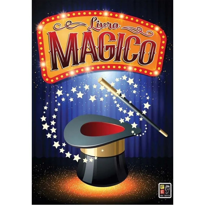 Livro magico + varinha