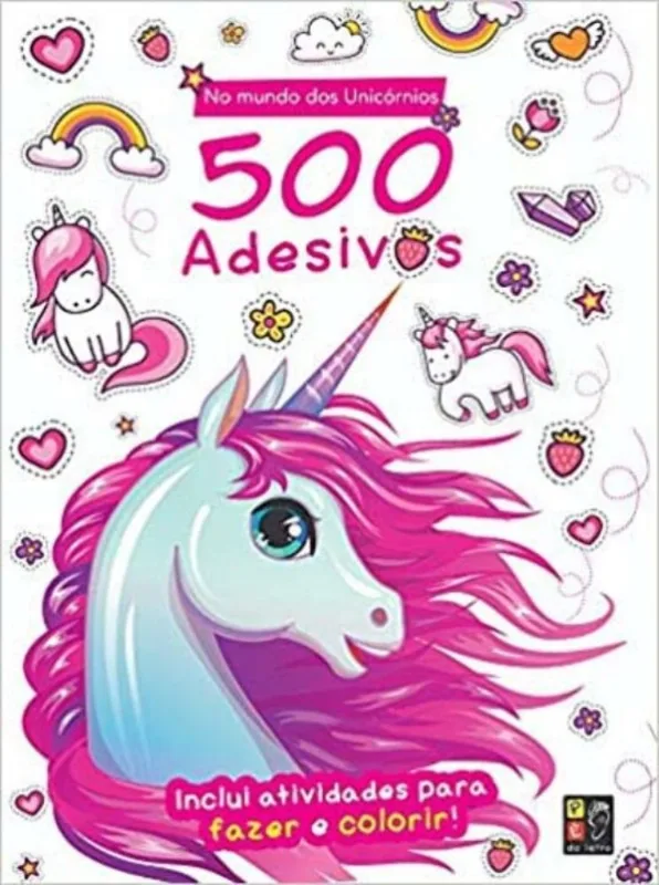 500 Adesivos - Mundo Dos Unicornios