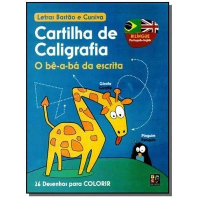 Cartilha De Caligrafia - Edicao Bilíngue