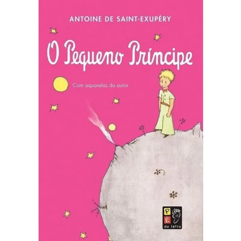 Livro O Pequeno Príncipe - Capa Rosa