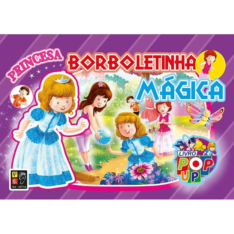LIVRO POP UP - BORBOLETINHA MAGICA