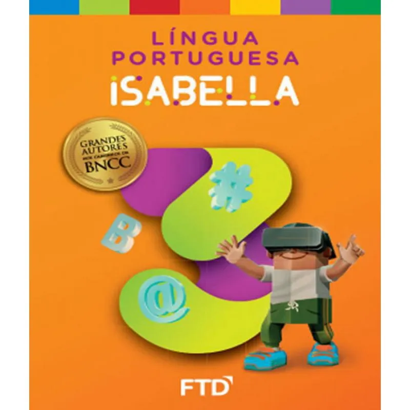 Livro Grandes Autores Lingua Portuguesa - Vol 03 - Ef I