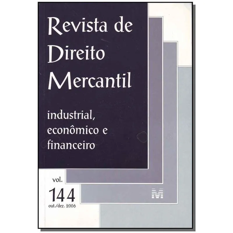 Revista De Direito Mercantil Vol. 144