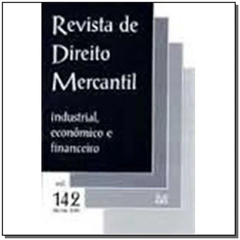 Revista De Direito Mercantil Vol. 142