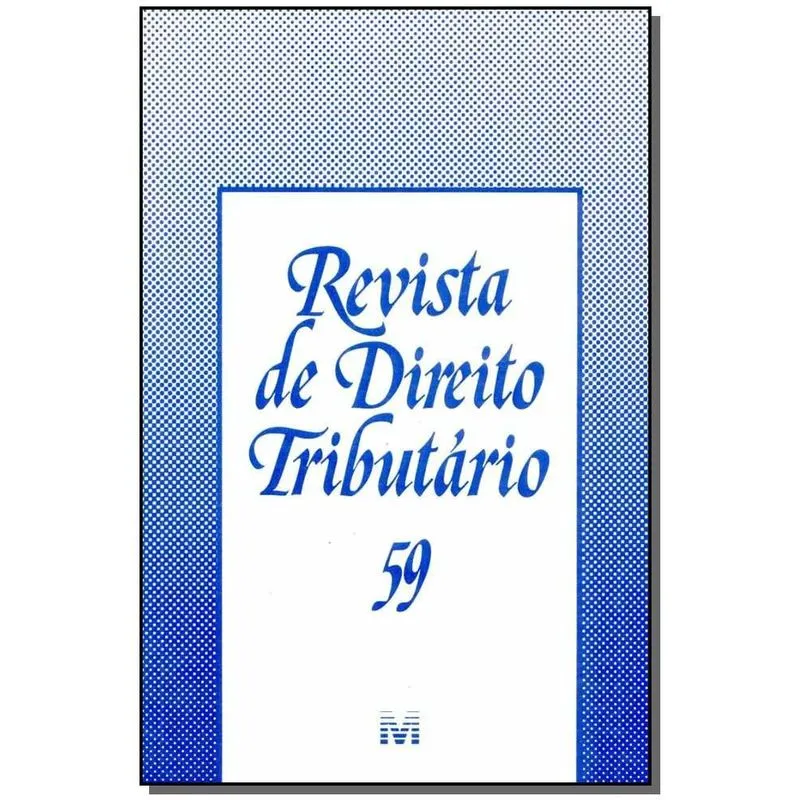 Revista De Direito Tributario Vol. 59