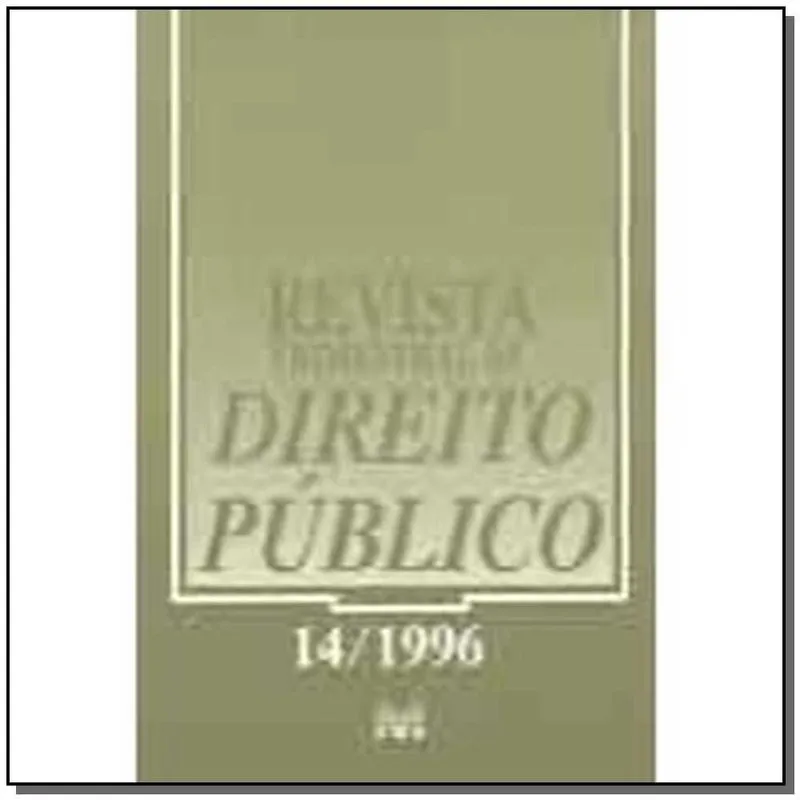 Revista Trimestral De Direito Publico Ed. 14