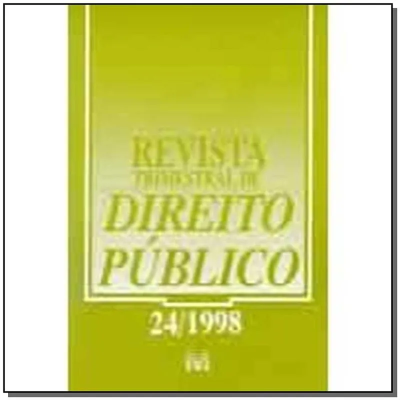 Revista Trimestral De Direito Publico Ed. 24