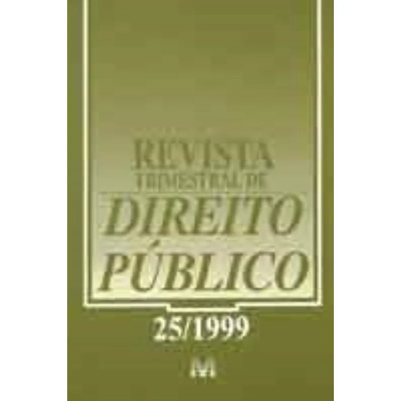 Revista Trimestral De Direito Publico Ed. 25