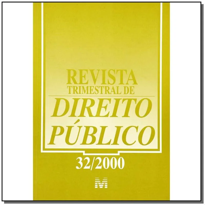 Revista Trimestral De Direito Publico Ed. 32