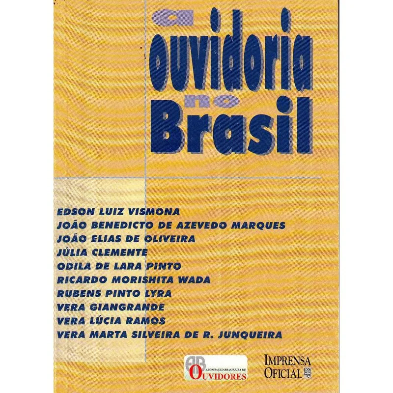 Ouvidoria No Brasil, a - 01Ed/00