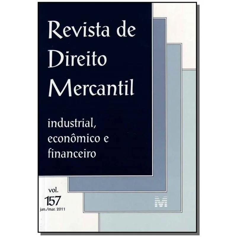 Revista De Direito Mercantil Vol. 157