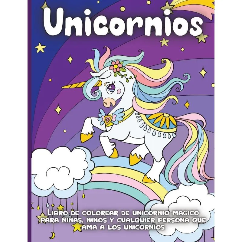 Unicornio Libro De Colorear