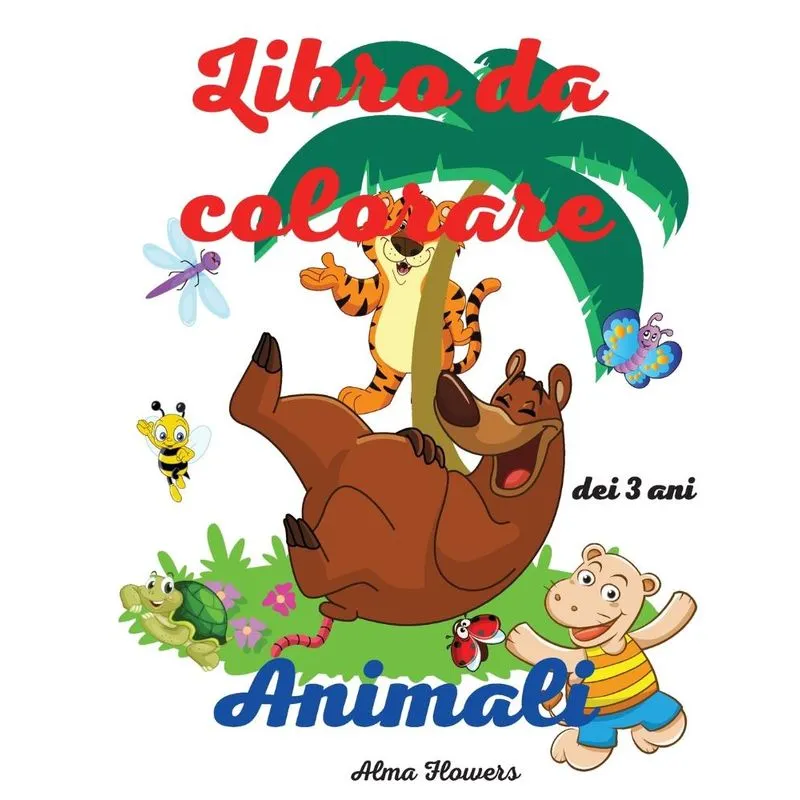 Libro da colorare animali