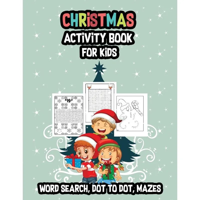 Christmas Activity Book for Kids