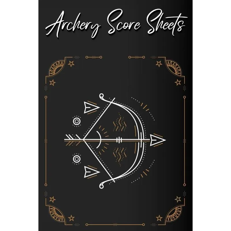 Archery Score Sheets Book