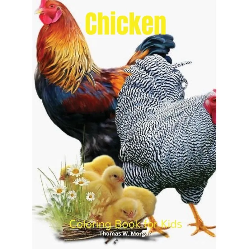 Chicken Coloring Book for Kids