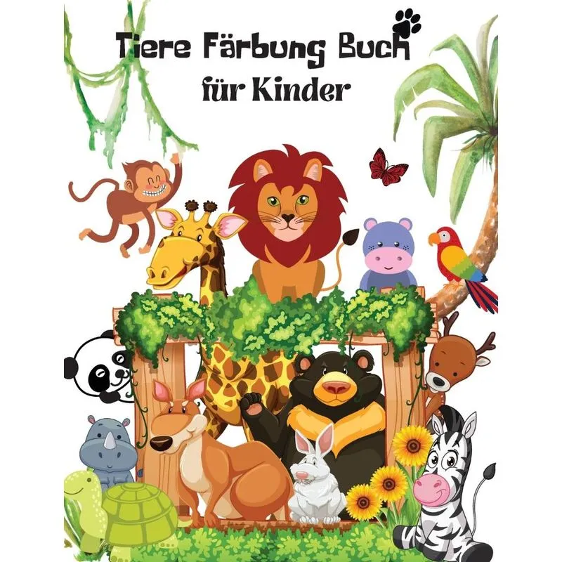 Tiere Färbung Buch