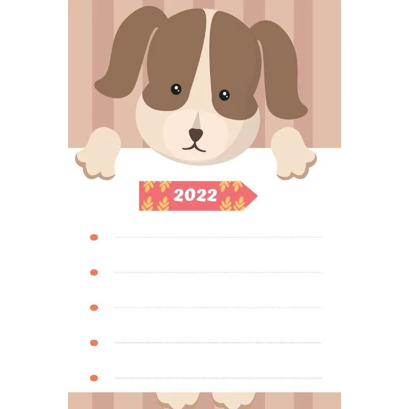 2022 - デイリーアポイントメントブック＆プランナー