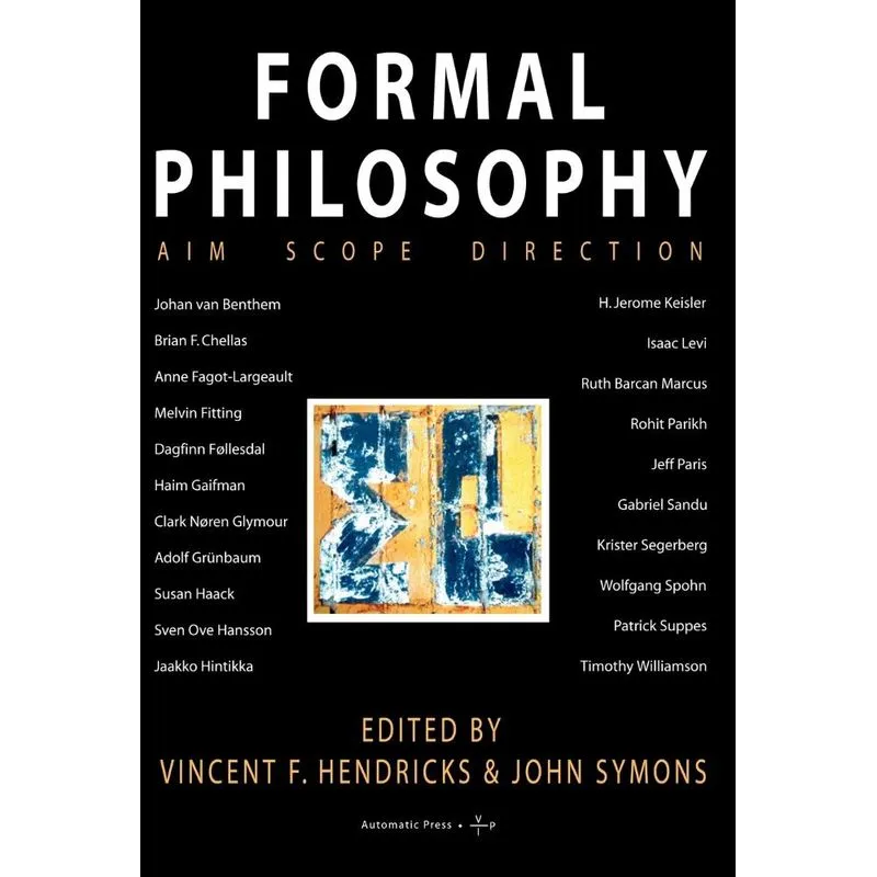 Formal Philosophy