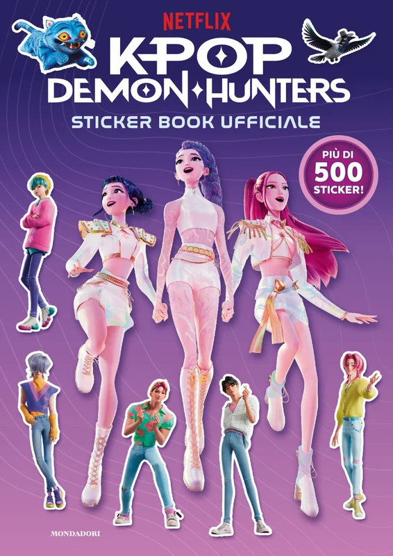 KPop Demon Hunters. Sticker book ufficiale
