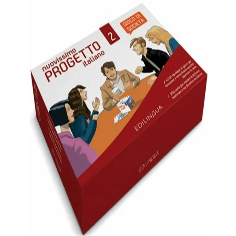 Nuovissimo Progetto Italiano 2 (B1-B2) - Gioco Di Societa
