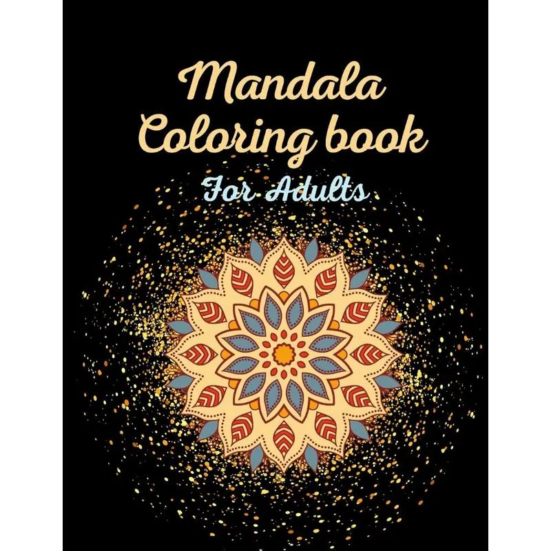 Mandala coloring book for adults