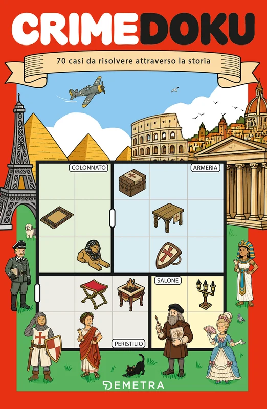 Crimedoku. 70 casi da risolvere attraverso la storia