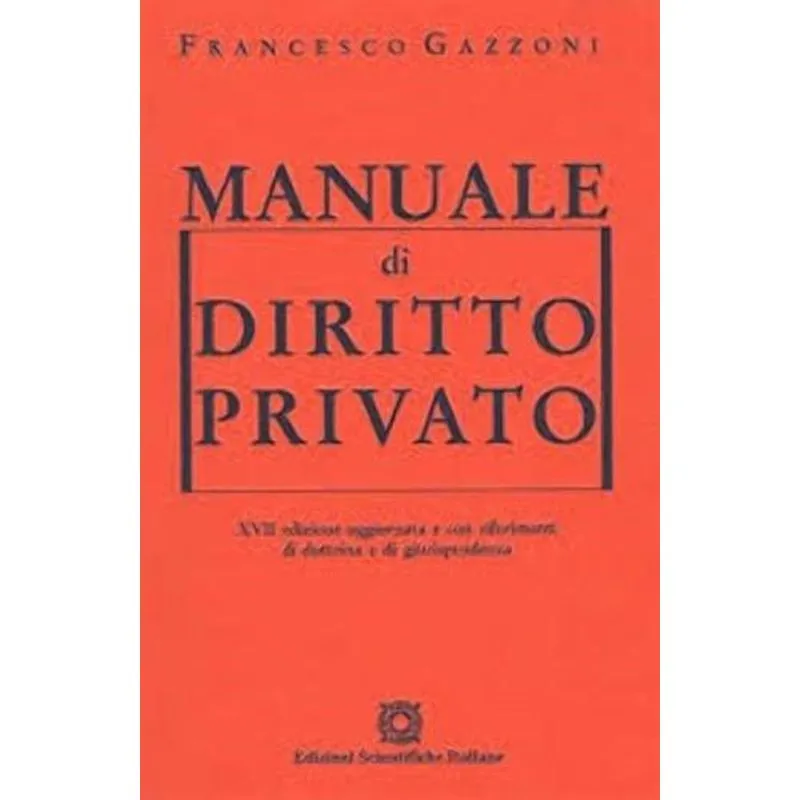 Manuale di Diritto Privato