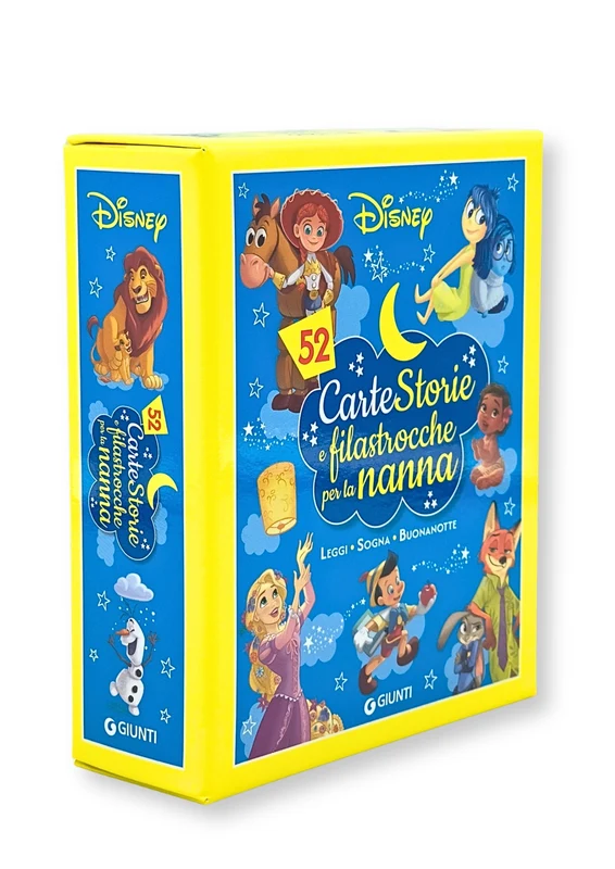 CarteStorie e filastrocche per la nanna Disney. 52 carte. Leggi, sogna, buonanotte