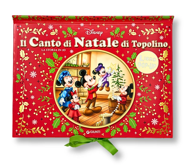 Canto di Natale di Topolino - Libro Pop-up. La storia in 3d