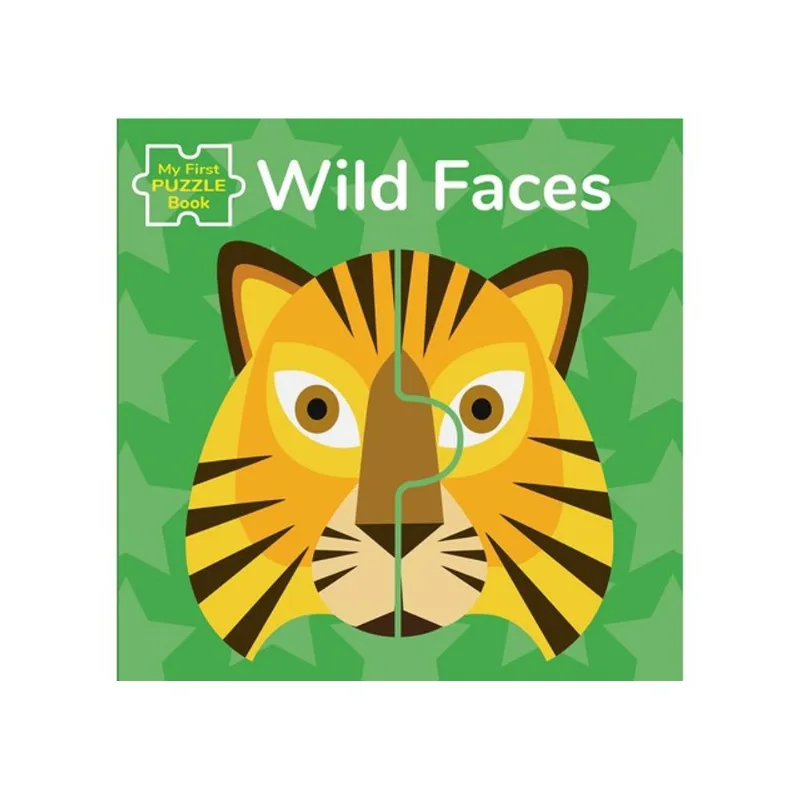 MY FIRST PUZZLE BOOK - WILD FACES