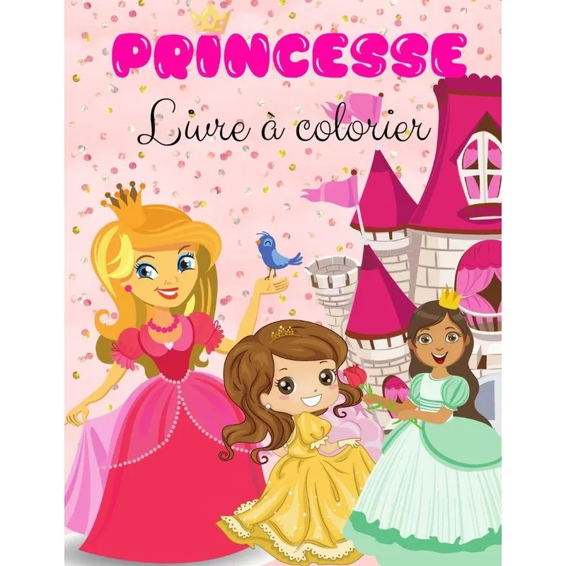 Princesse Livre à colorier