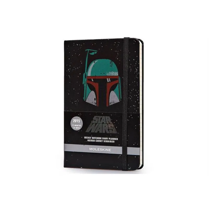 MOLESKINE 2015 STAR WARS WEEKLY POCKET BLACK