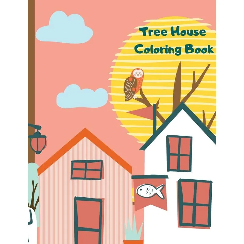 Tree House Coloring Book