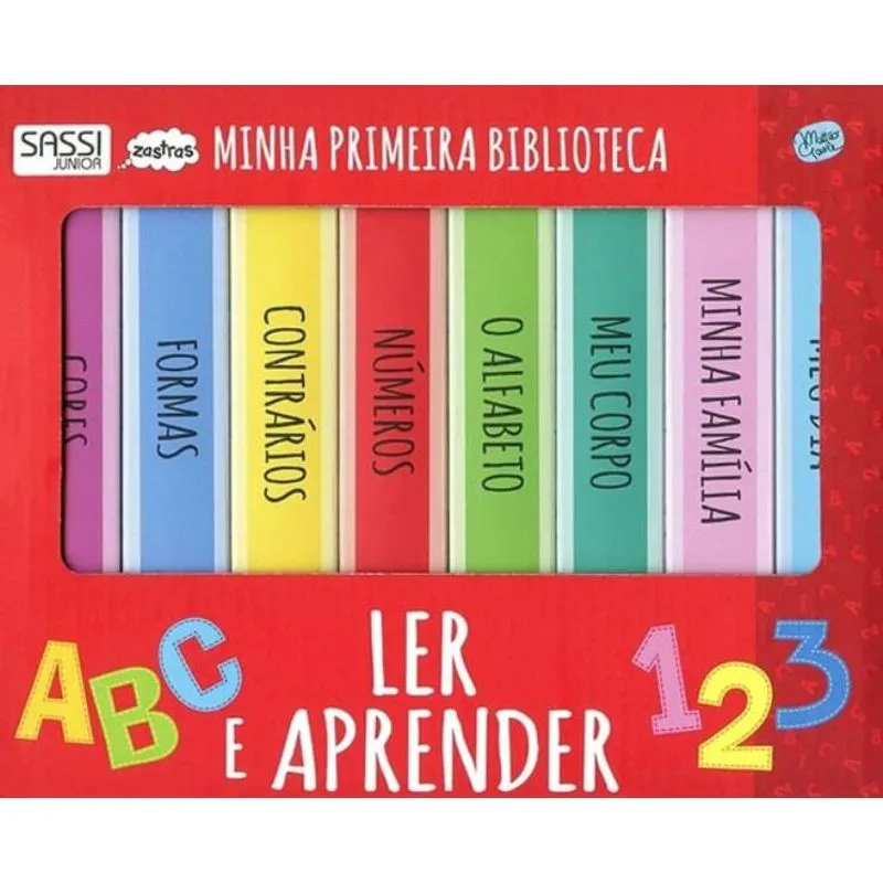 LER E APRENDER: MINHA PRIMEIRA BIBLIOTECA