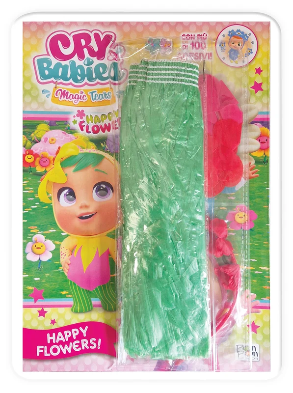 Cry Babies. Activity con gadget. Happy Flowers + Hawaiian set