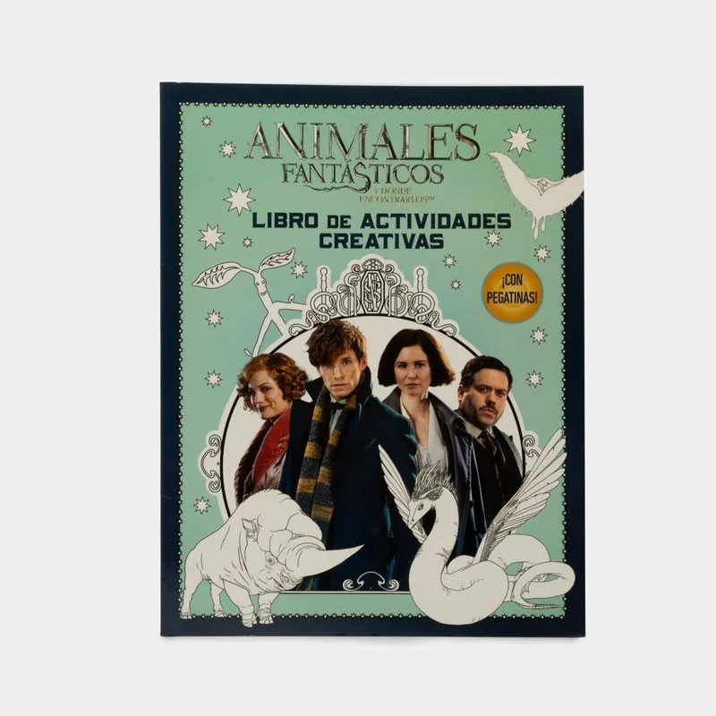 Animales fantásticos: libro de actividades creativas