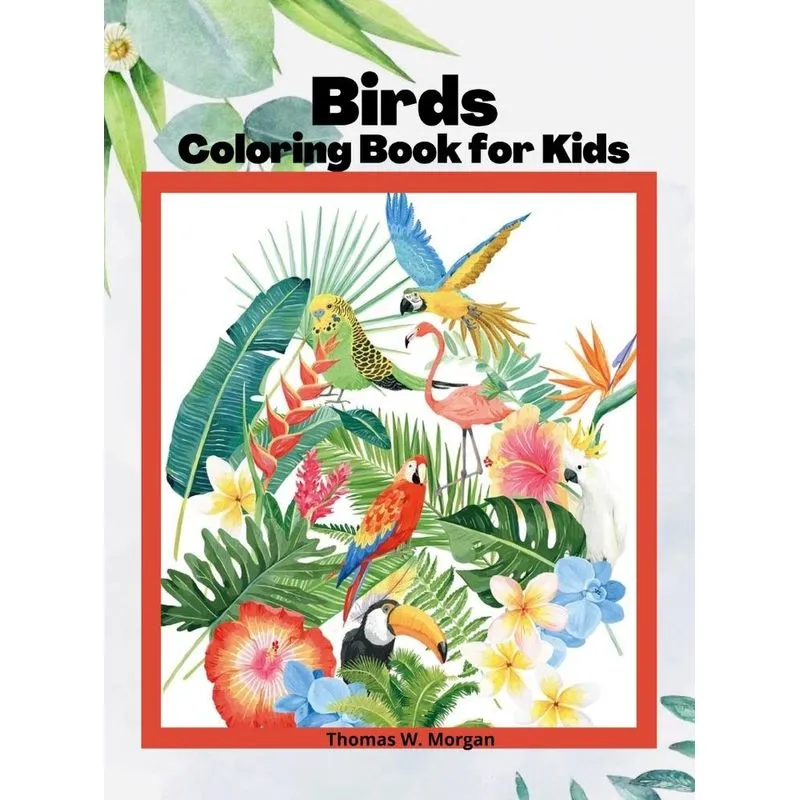 Birds Coloring Book for Kids